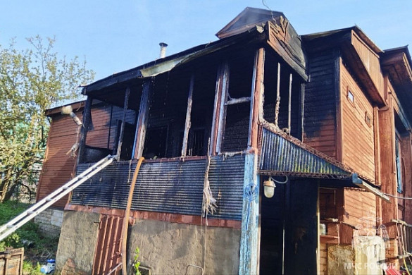 В Ивановской области сгорели 3 частных дома и баня